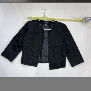 Small Sandro 97% cotton black jacket